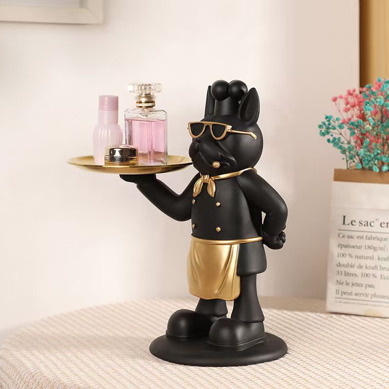 Resin Pirate Chef Statue Tray  – Resin Art Dining Table Bewertung und Preis