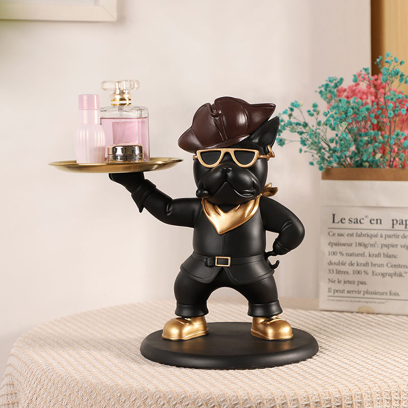 Resin Pirate Chef Statue Tray  – Resin Art Dining Table Bewertung und Preis