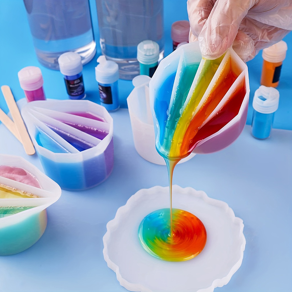 2/3/4/5 Grids Silicone Split C – Resin Artist Bewertung und Preis