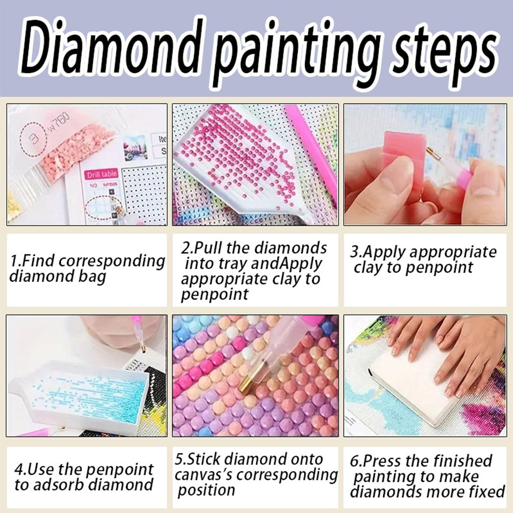 10Pcs Horse DIY Diamond Painti – Resin Art Bookmark Bewertung und Preis