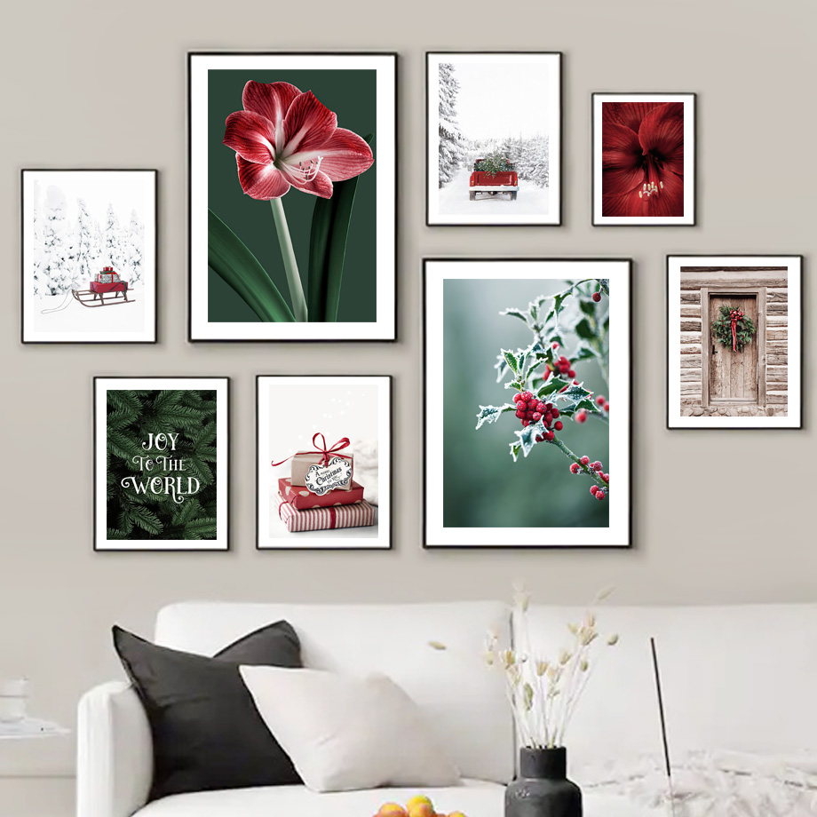 Poster Christmas Sleigh Red Ma – Resin Art Images Bewertung und Preis