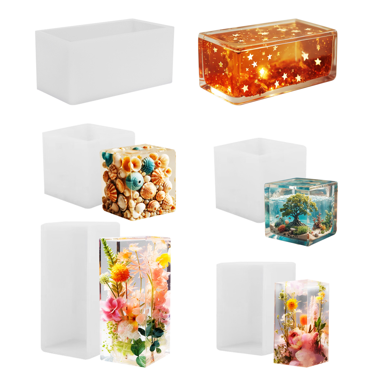 Epoxy Casting Mold Silicone Mo – Resin Art Kit With Molds Bewertung und Preis
