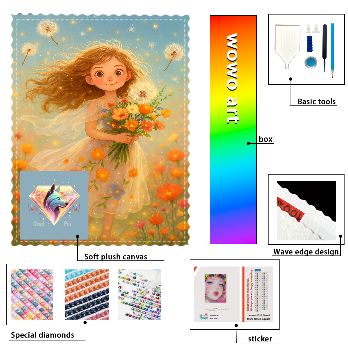 【Piu Diamond Art】Recogiendo fl – Resin Art To Buy Bewertung und Preis