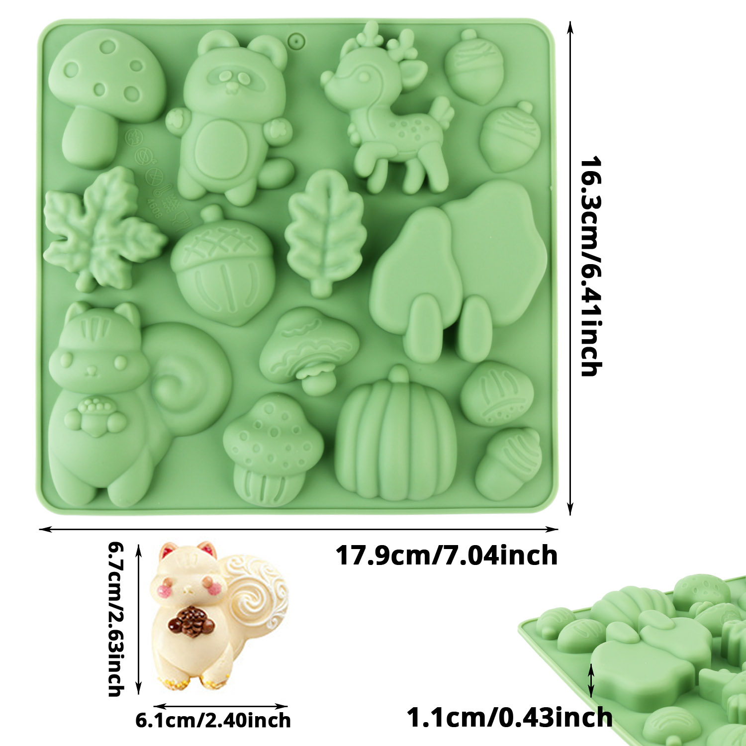 1 Silicone Cake Mold in the Sh – Resin Art Kit With Molds Bewertung und Preis