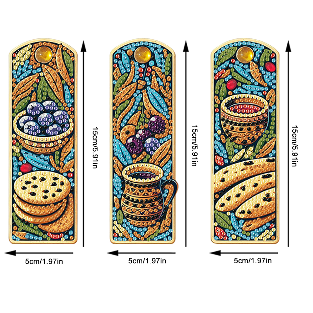 3Pcs Butterfly DIY Diamond Art – Resin Art Bookmark Bewertung und Preis