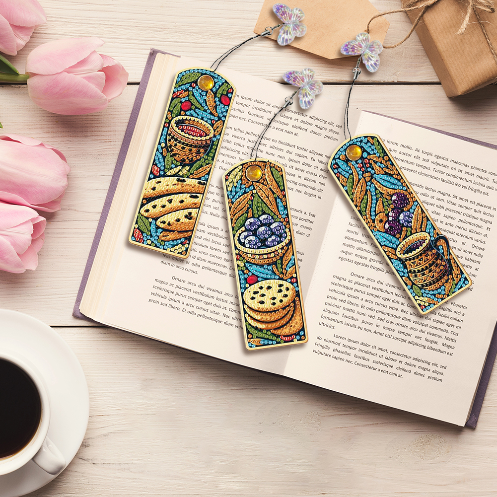 3Pcs Butterfly DIY Diamond Art – Resin Art Bookmark Bewertung und Preis