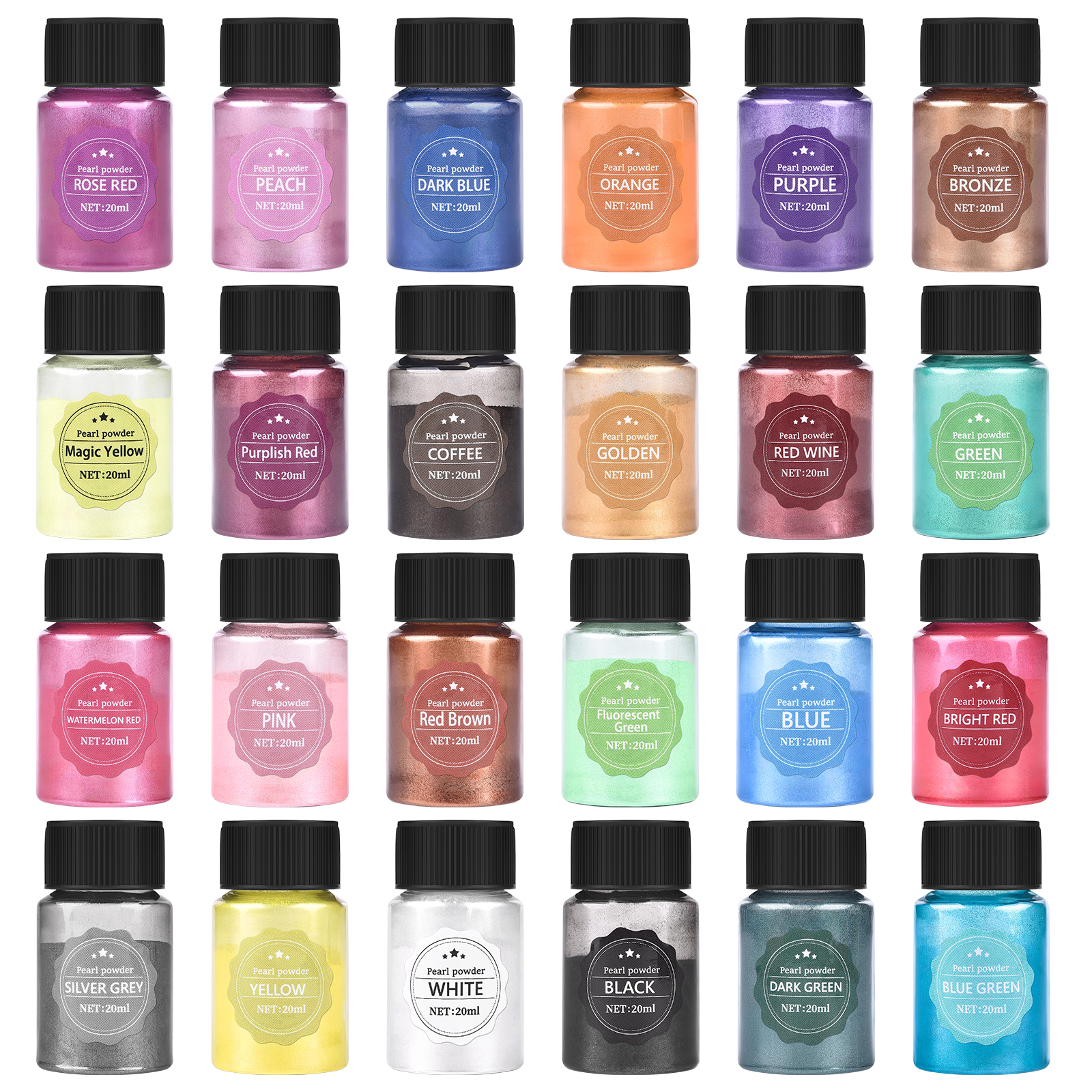 24Color 10g Pearlescent Natura – Pearl Powder Resin Bewertung und Preis