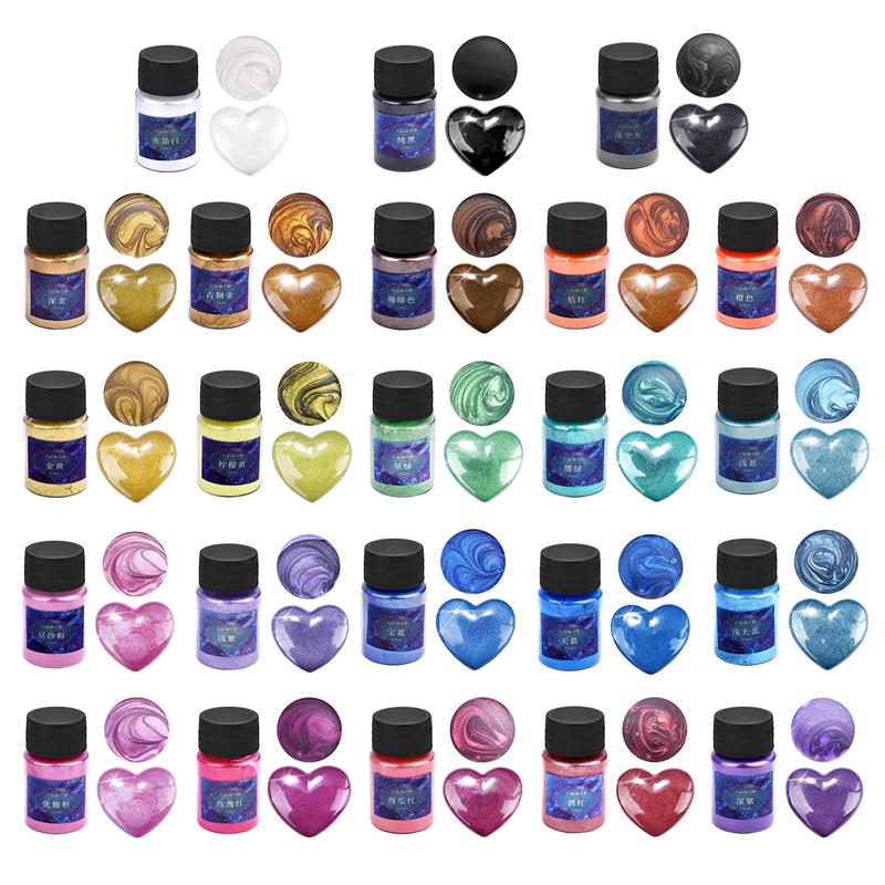 24Colors Epoxy Resin Dye Mica  – Pearl Powder Resin Bewertung und Preis