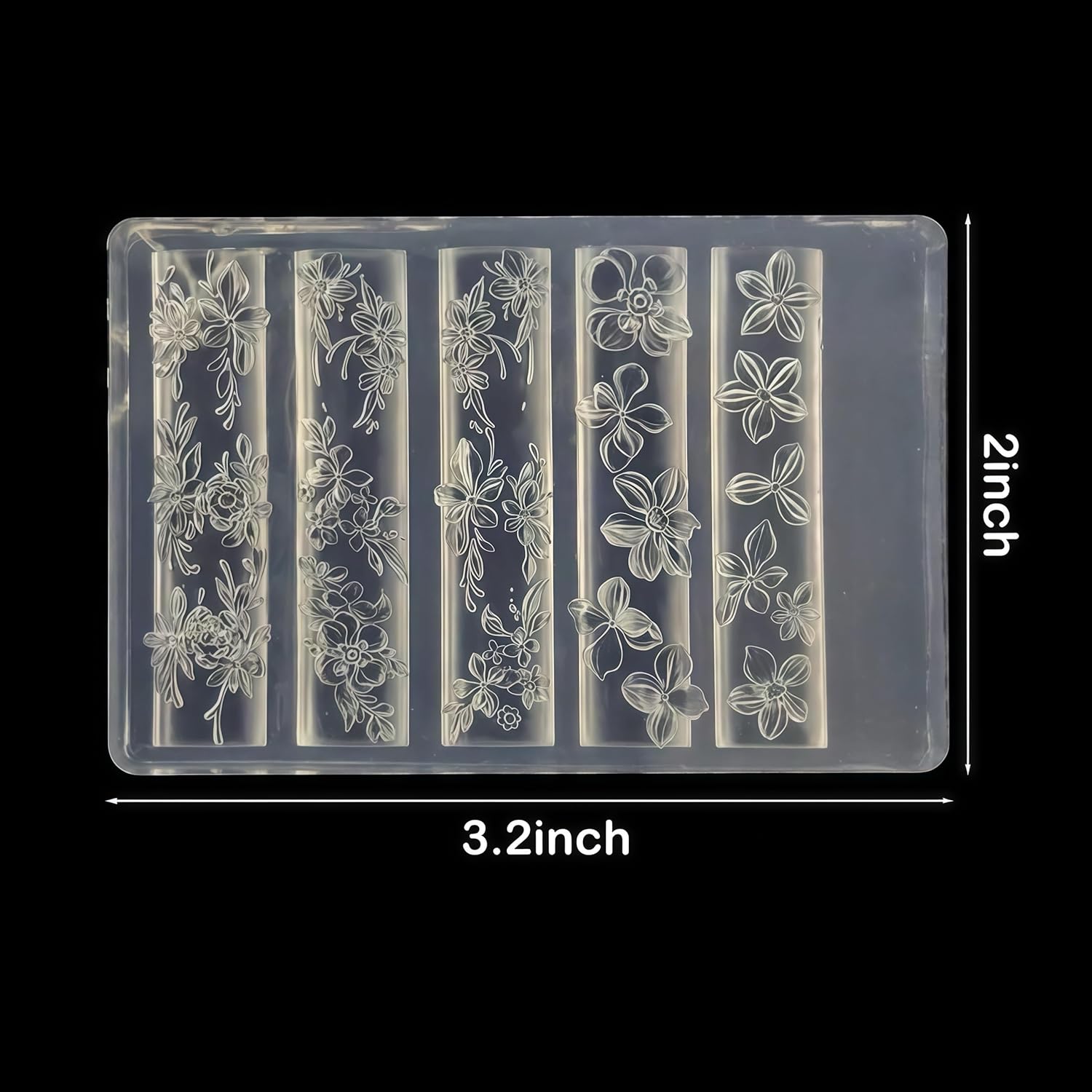 3D Flowers Nail Mold Silicone  – Resin Art Images Bewertung und Preis