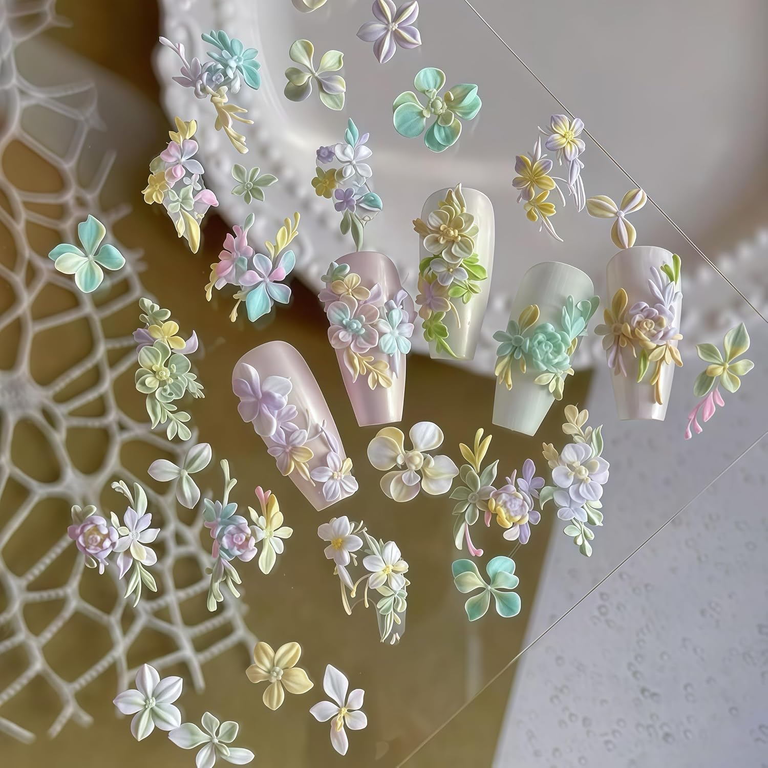 3D Flowers Nail Mold Silicone  – Resin Art Images Bewertung und Preis