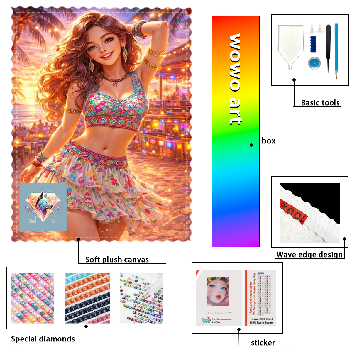 【Piu Diamond Art】BRASIL 100% r – Resin Art To Buy Bewertung und Preis