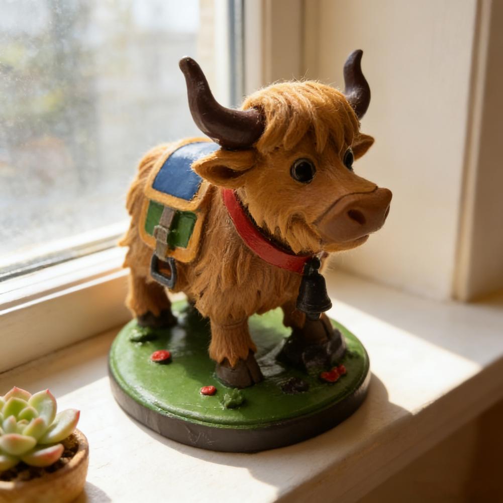 Highland Cow Ornament,Resin Ha – Resin Art Dining Table Bewertung und Preis