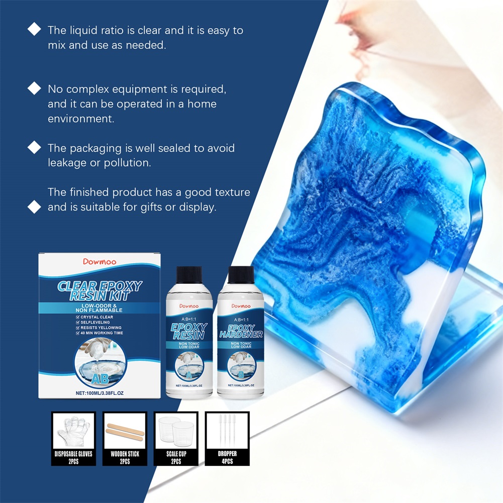 DIY Crystals Clear Epoxys Resi – Resin Art Kit With Molds Bewertung und Preis