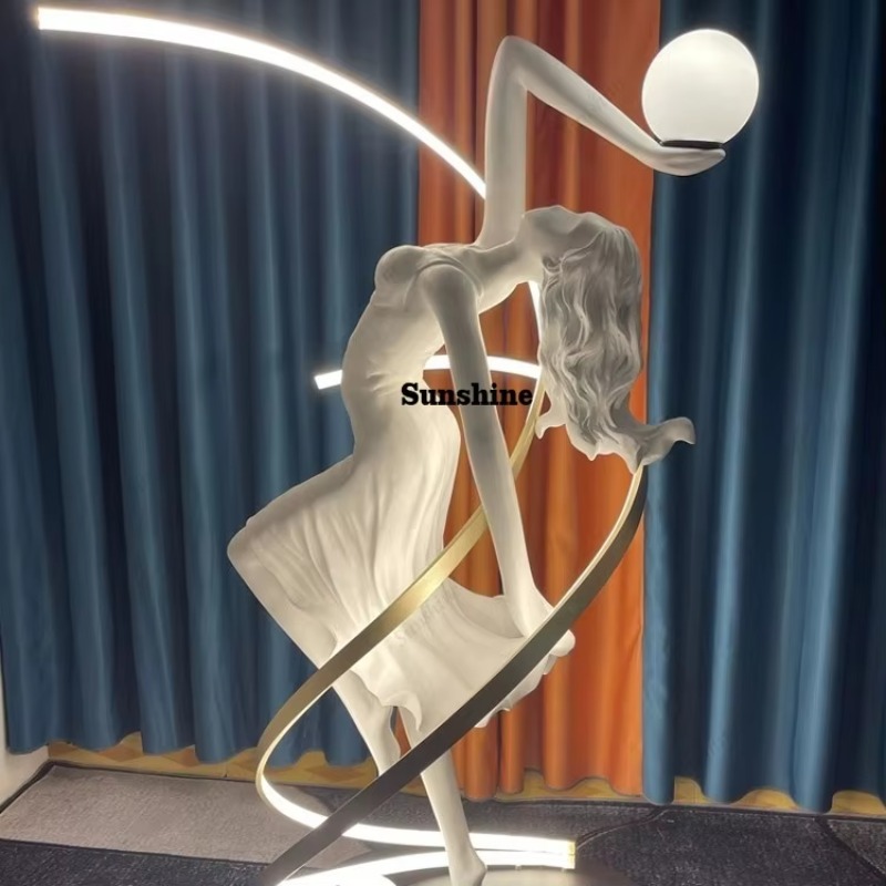 Abstract Sculpture 3-color Lig – Resin Art Lamp Bewertung und Preis