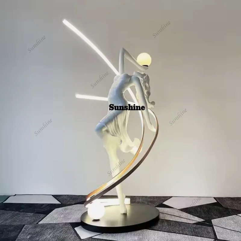 Abstract Sculpture 3-color Lig – Resin Art Lamp Bewertung und Preis