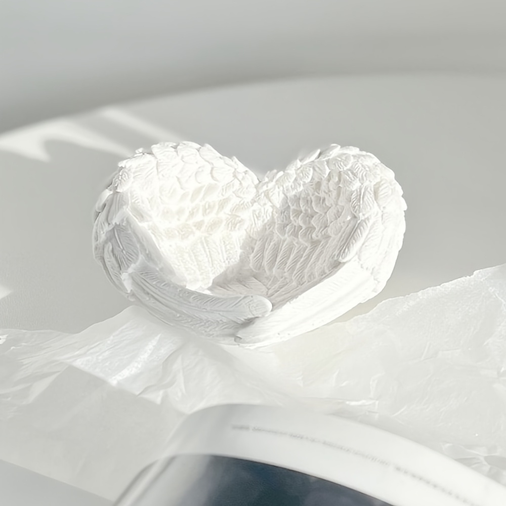 1pc Angel Wing Heart Silicone  – Resin Art Kit With Molds Bewertung und Preis