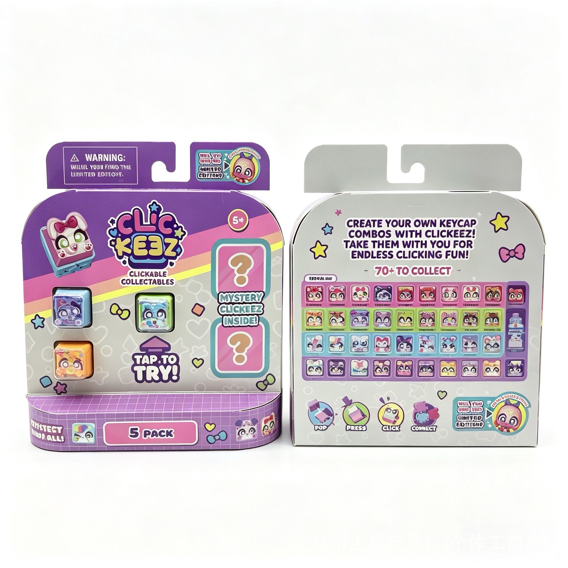 Clickeez Fidget Keycap Keychai – Resin Art Keychain Bewertung und Preis