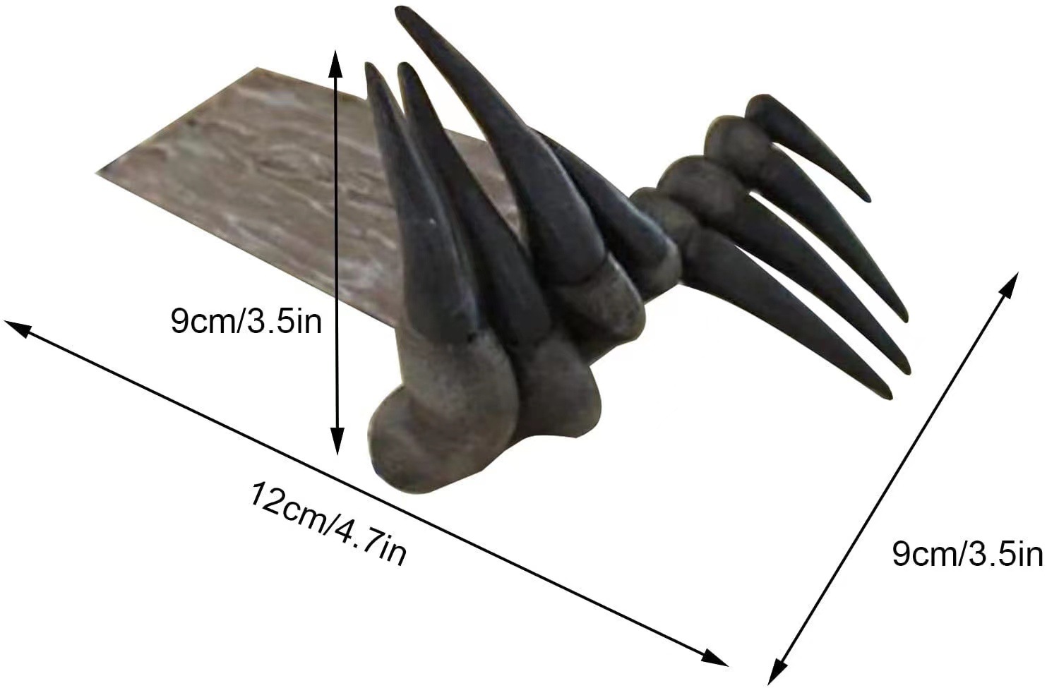Gothic Devil Claw Bookmark Res – Resin Art Bookmark Bewertung und Preis