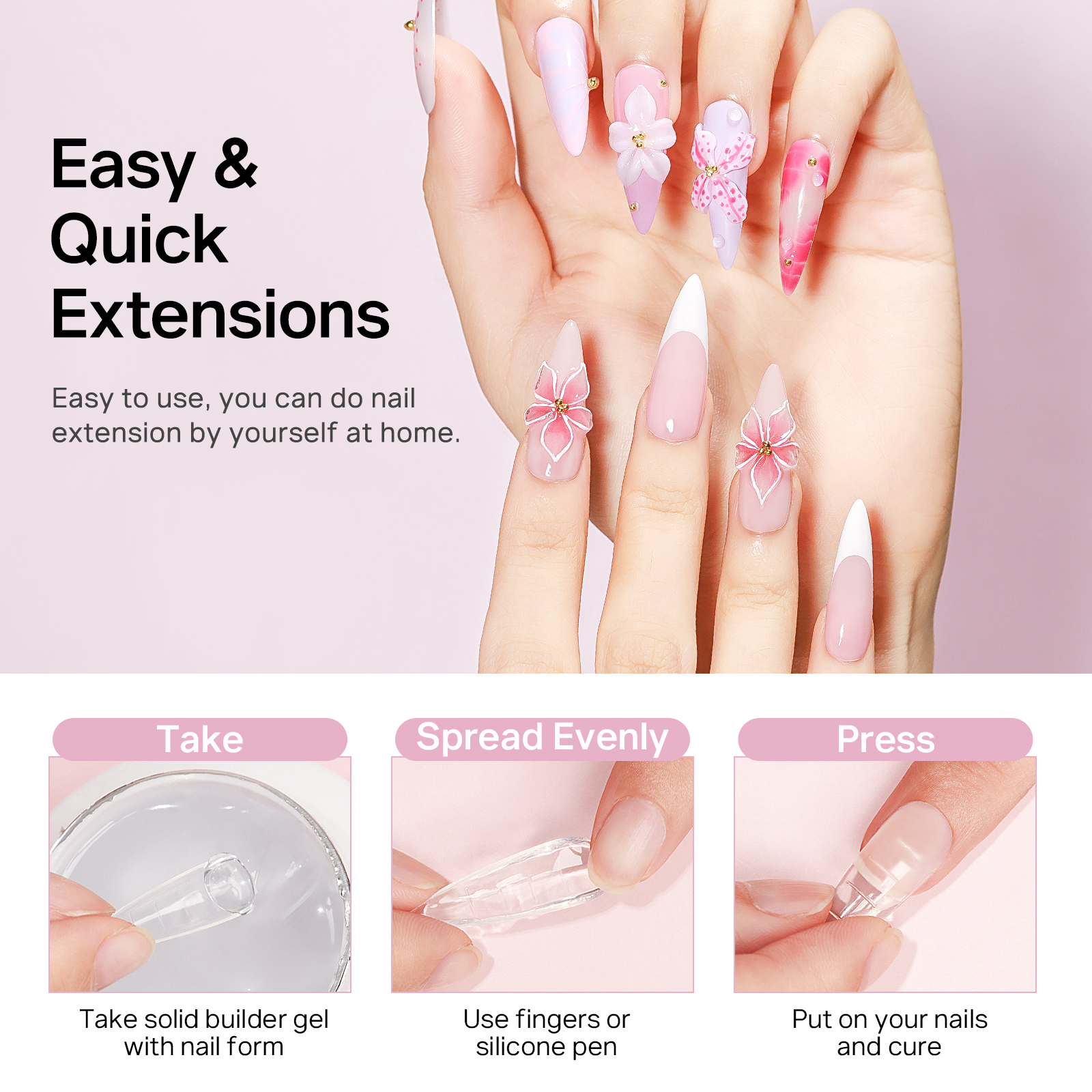 MIZHSE Builder Nail Gel White  – Resin Artist Bewertung und Preis