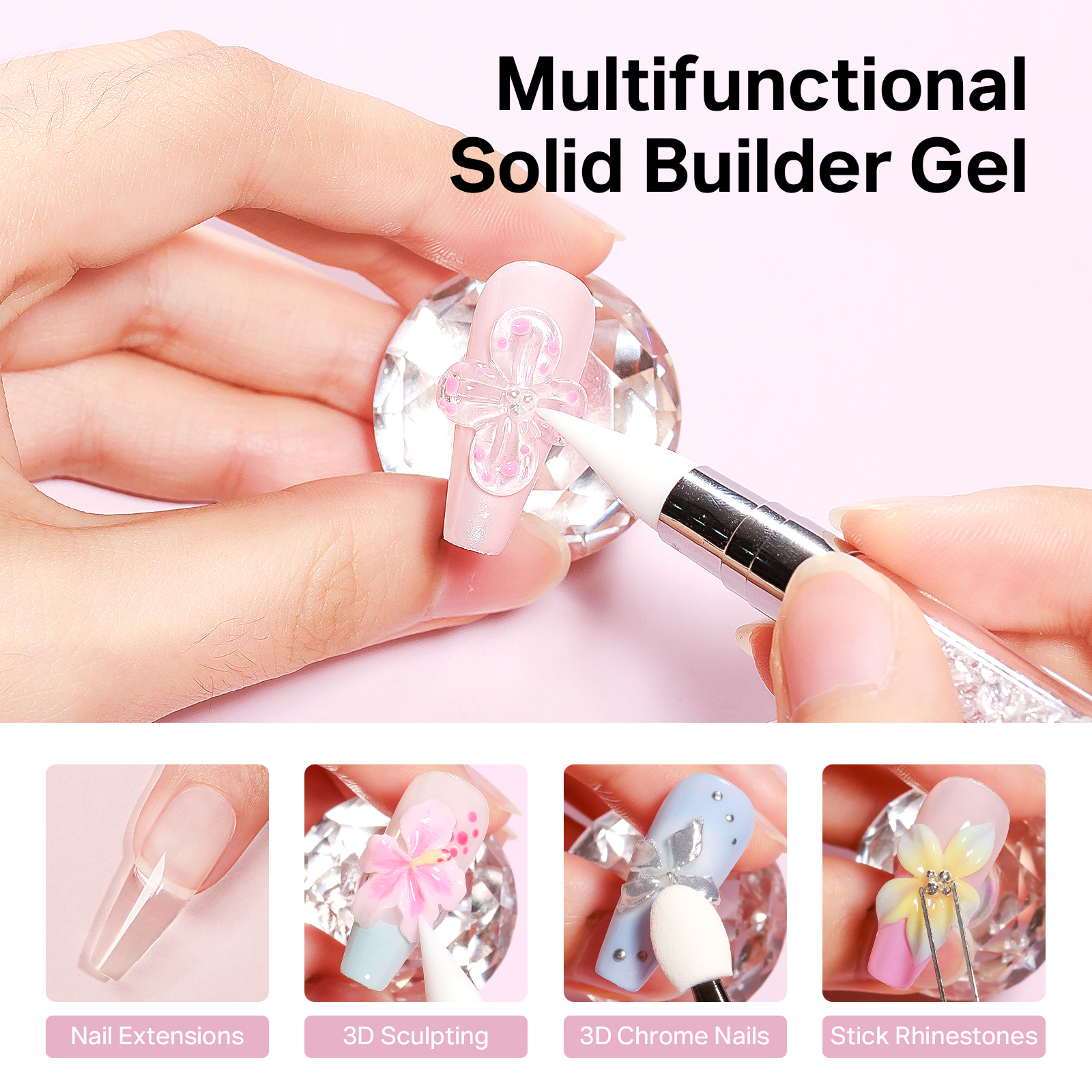 MIZHSE Builder Nail Gel White  – Resin Artist Bewertung und Preis