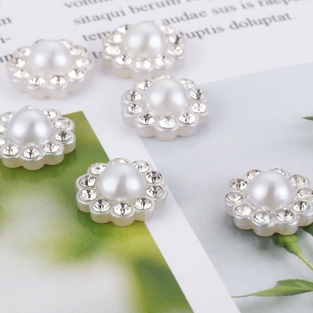 50pcs White Flat Imitation Pea – Resin Art Handmade Bewertung und Preis