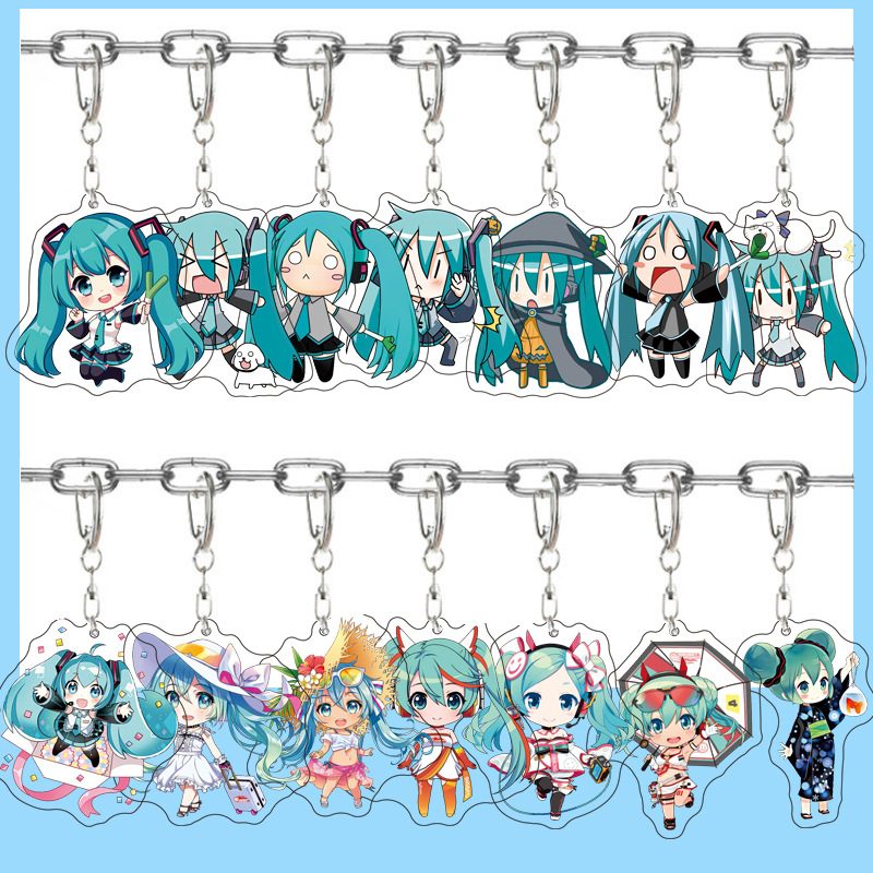 Hatsune Miku Anime Acrylic Cut – Resin Art Keychain Bewertung und Preis