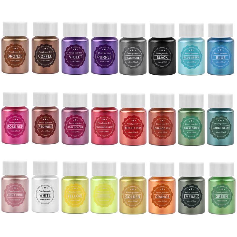 24 Coloers 10g Pearl Powder UV – Pearl Powder Resin Bewertung und Preis