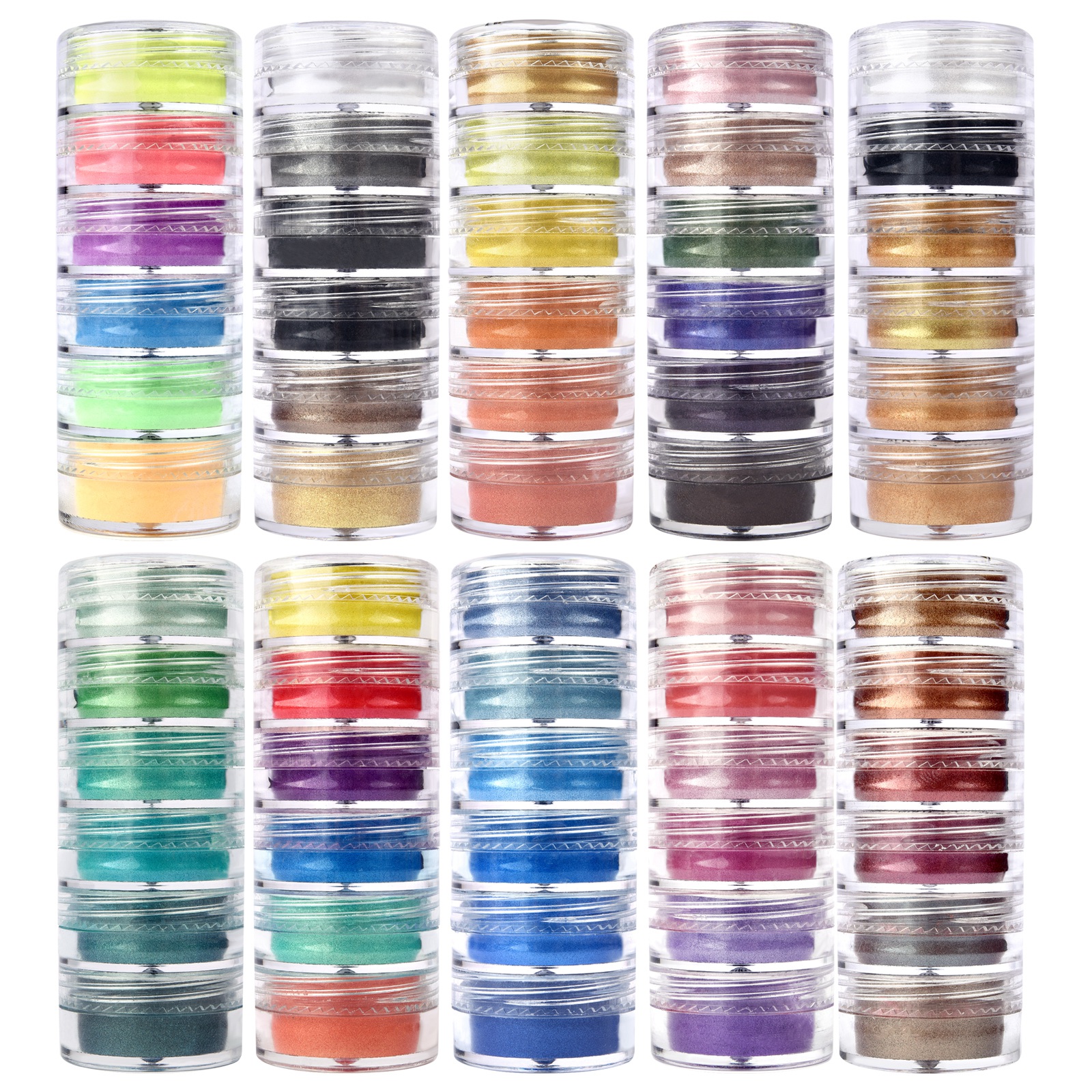 6 Colors/Set Pearlescent Powde – Pearl Powder Resin Bewertung und Preis