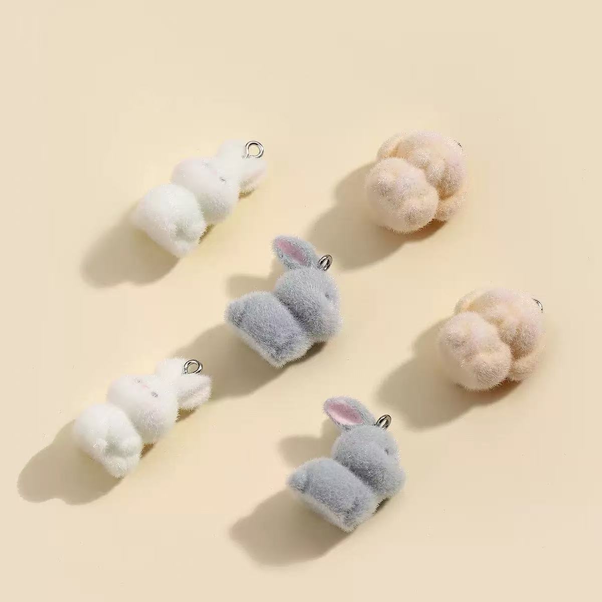 10pcs Flocking Little Rabbit R – Resin Art Handmade Bewertung und Preis