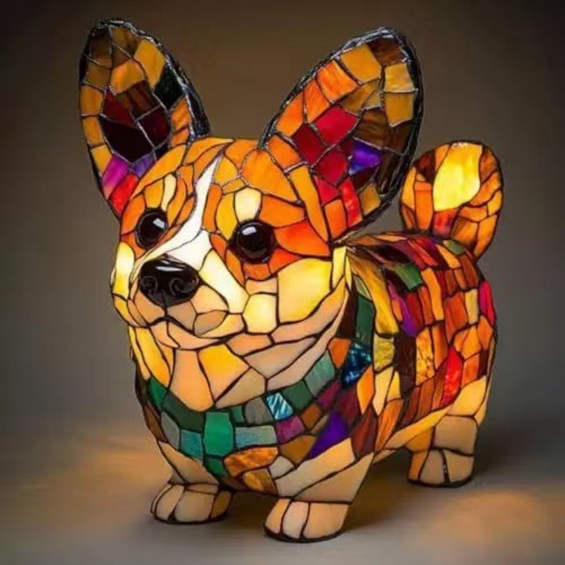 New Dog Series Resin LED Night – Resin Art Lamp Bewertung und Preis