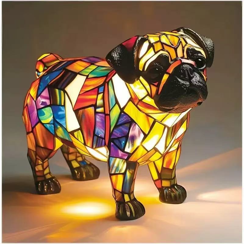 New Dog Series Resin LED Night – Resin Art Lamp Bewertung und Preis